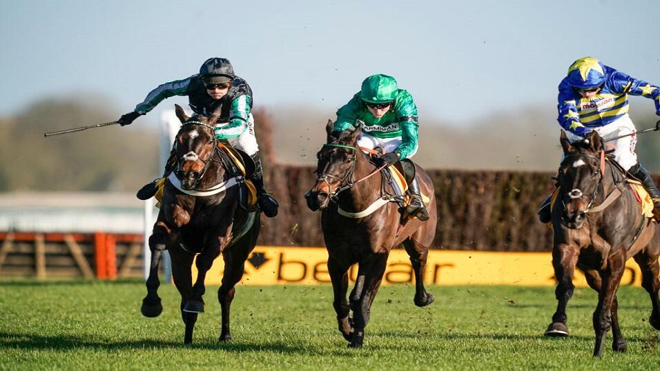 Altior in action at Newbury in 2020